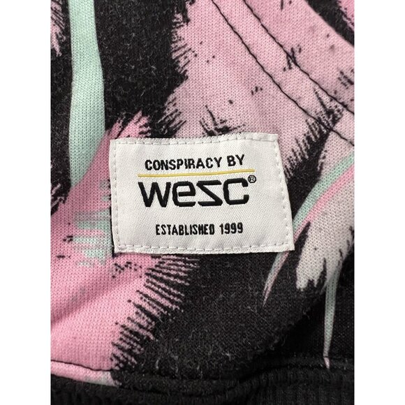 Conspiracy by Wesc Paradise Lost Colorful Hoodie Mens Measured Neon Streetwear‎ - Picture 5 of 14